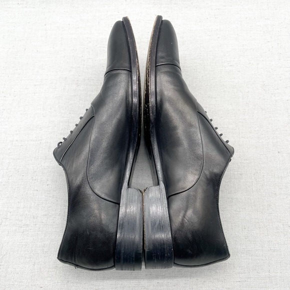 Bruno Magli Mens‎ 8.5 M Maico Cap Toe Oxfords Black Leather Dress Shoes Lace Up main image 4